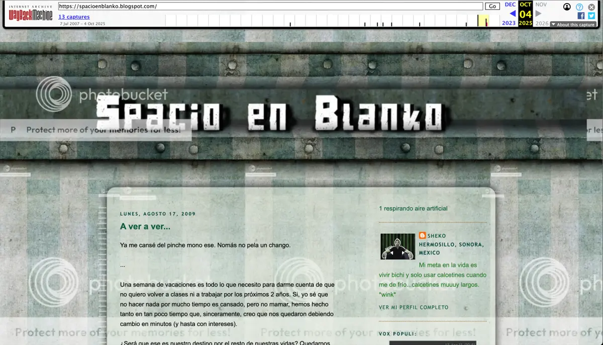 My First Blog